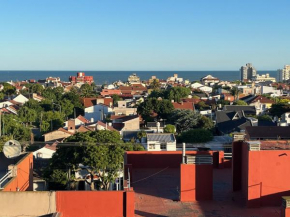 Departamento para 6-8 personas con vista al mar